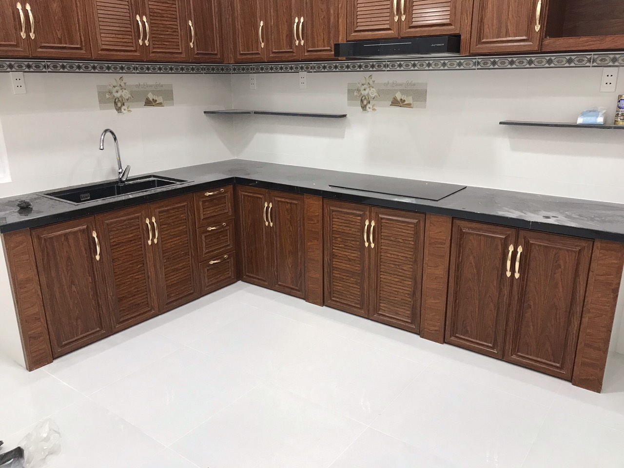 tu bep nhom 1 canh duoi