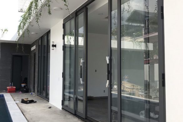 Cửa nhôm xingfa thiết kế quay trượt