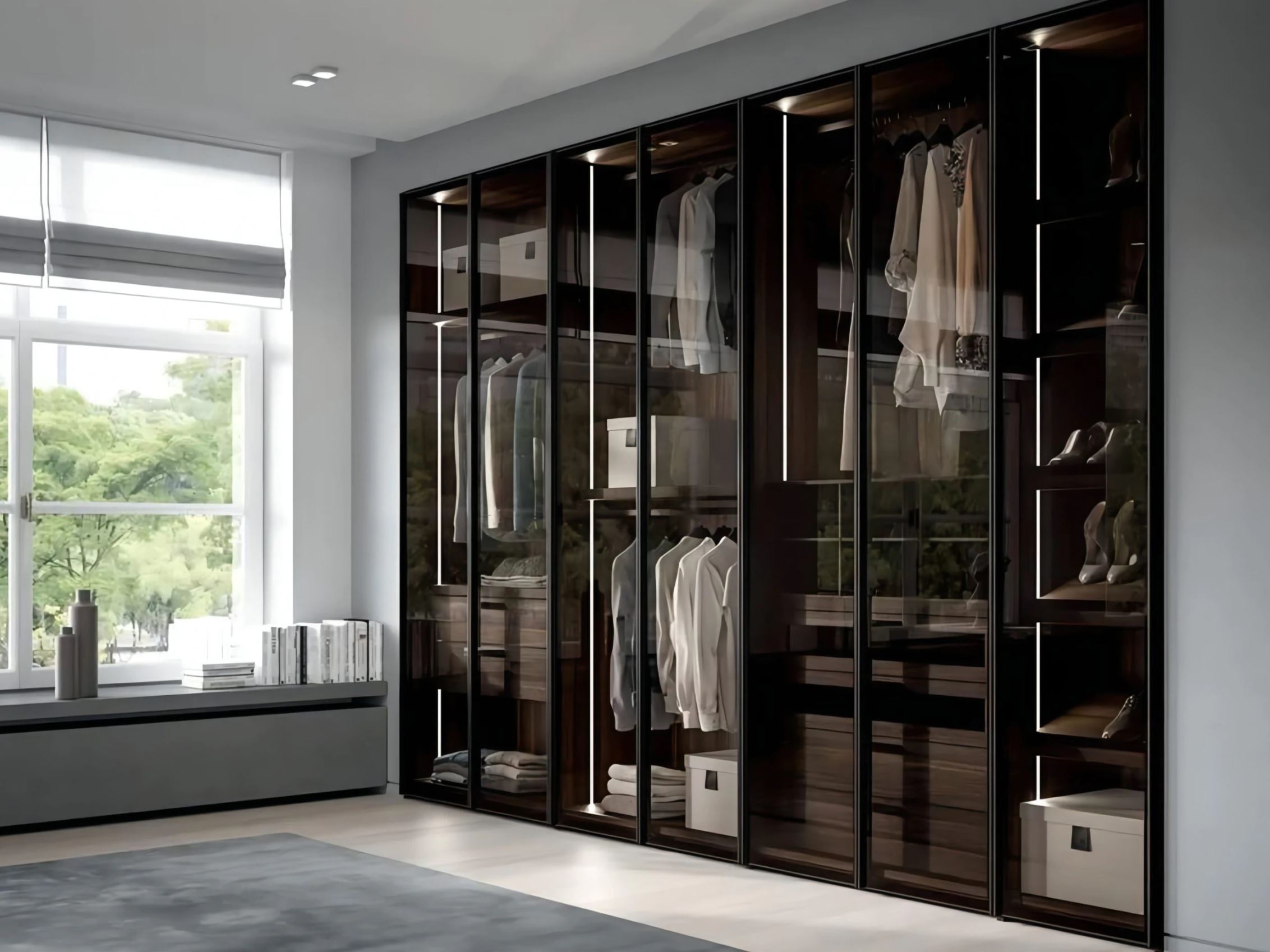 Tủ nhôm cho quần áo Tủ nhôm cho quần áo