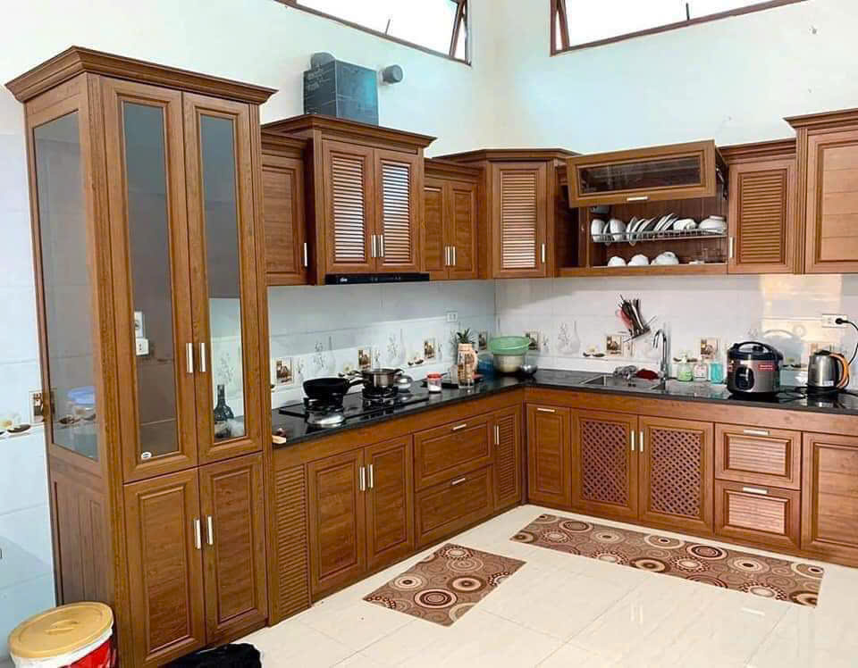 Tủ bếp có thiết kế độc đáo